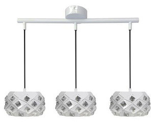 Lampa wisząca sufitowa regulowana do salonu Delphi 1 punkt światła