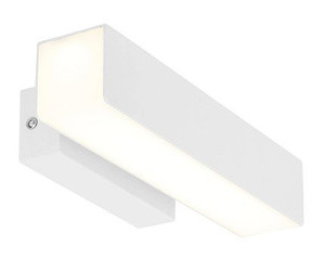 Biały kinkiet LED 10W 4000K doświetlający do salonu LANDER metal