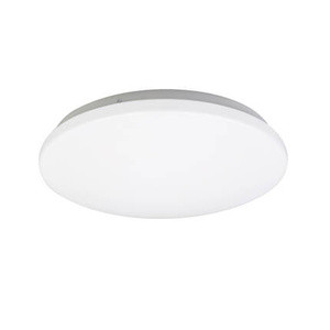 Biały plafon sufitowy LED 12W 4000K do przedpokoju LINDA