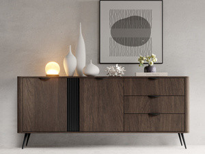 Komoda z szufladami 195 cm do salonu dąb dunin VALIO