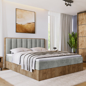 Łóżko kontynentalne 180x200 do sypialni LOFT II z pojemnikiem