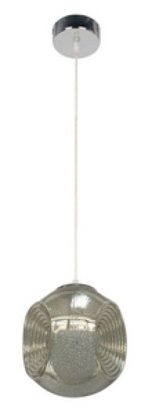 Brązowa lampa wisząca sufitowa do biura CLUB metal 1xE27 60W