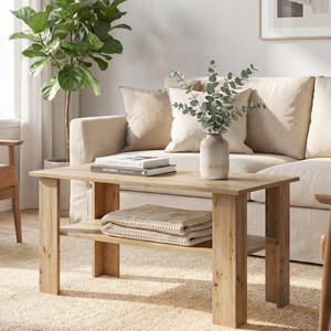 Stolik kawowy 100 cm prostokątny do salonu FIORA dąb artisan
