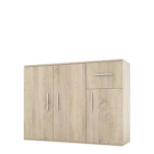 WYPRZEDAŻ Nowoczesna komoda do salonu dąb sonoma 112 cm SIMPLE V