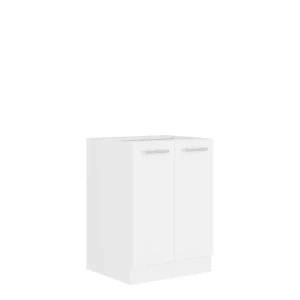 Stojąca szafka kuchenna biały mat 60 cm SNOW