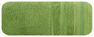 Ręcznik frotte 50x90 cm POLIA zielony bawełniany miękki i chłonny