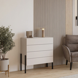 Komoda 80 cm z szufladami do sypialni kaszmir JUKON