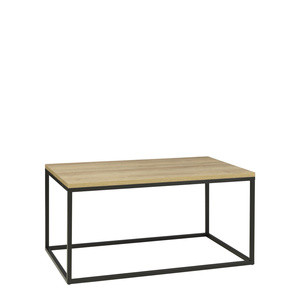 Prostokątny loftowy stolik kawowy do salonu 60x100 cm INFINITY