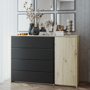 Komoda do sypialni z szufladami 100 cm dąb artisan ARDEN