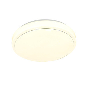Biały plafon LED 24W do łazienki i przedpokoju JASPER akryl 38 cm