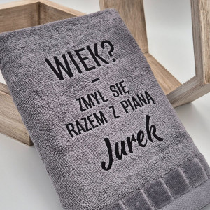 RĘCZNIK wiek zmył się razem z piąną
