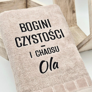 RĘCZNIK bogini czystości i chaosu