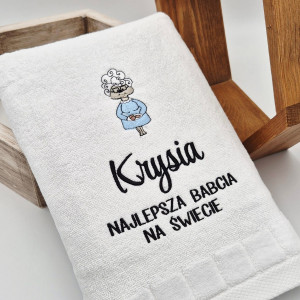 RĘCZNIK Najlepsza Babcia na Świecie