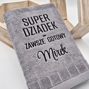 RĘCZNIK super dziadek zawsze gotowy
