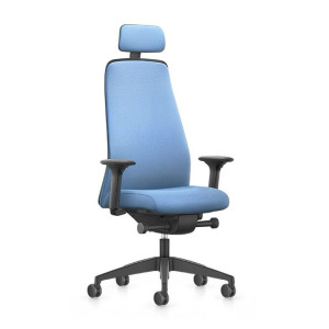 interstuhl EVERYis1 EV368 Bürostuhl mit Chillback-Rücken, FLEXTECH 3D Sitzgelenk, Komfortsitz, hoher Rückenlehne und Kopfstütze