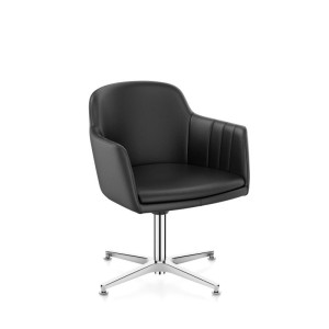 interstuhl LEMONis5 LM740 Clubsessel mit Fußkreuz Aluminium, vierstrahlig