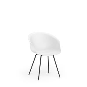 interstuhl SHUFFLEis1 SU371 Lounge Stuhl - Pyramidengestell