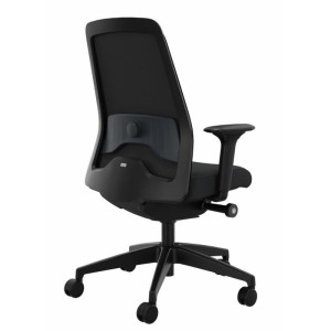interstuhl EVERYis1 F-14 (EV030) Bürostuhl Aktionsmodell mit Chillback Wohlfühlpolsterung (Rückenlehne), FLEXTECH 3D Sitzgelenk, Armlehnen (3-fach verstellbar), ergonomischer Komfortsitz - Si