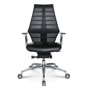 Wagner W5-1 Chefsessel mit Dondola Sitzgelenk, inkl. ultradünner Carbon Rückenspange und K5 Armlehnen - GERMAN DESIGN AWARD WINNER 2018
