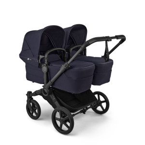 Bugaboo Donkey 6 Twin - Black-Deep Indigo