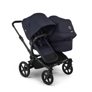 Bugaboo Donkey 6 Duo - Black-Deep Indigo