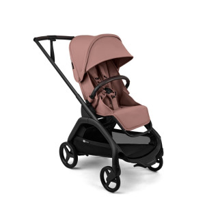 Bugaboo Dragonfly Plus - Black-Dusty Pink