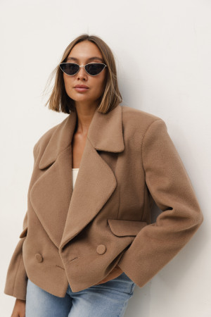 Silvia Kurtka Camel