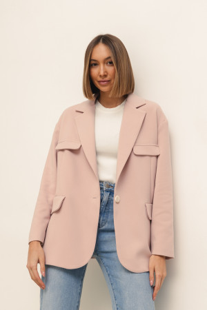 Margo Marynarka Oversize Róż