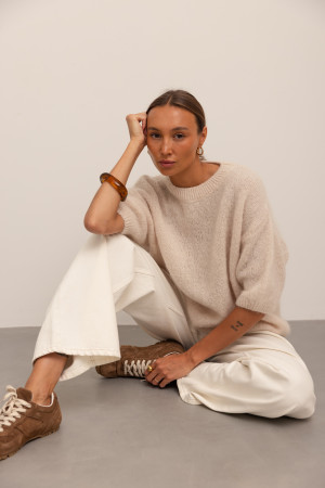 Archi Sweter Moherowy Beige