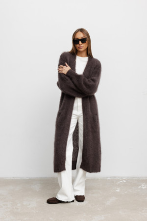 Coline Kardigan Moherowy Brown Premium