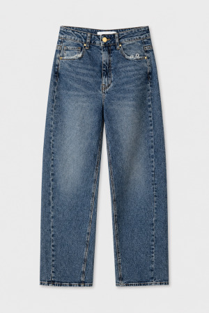 W3387 Spodnie Jeansowe Wide Leg