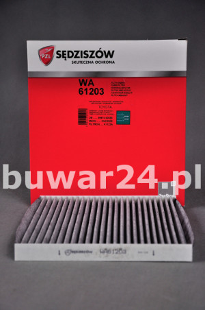 FILTR KABINOWY WĘGLOWY WA61-203 / WA61203