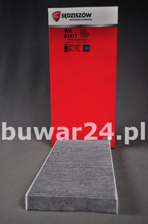 FILTR KABINOWY WĘGLOWY WA61-417 / WA61417