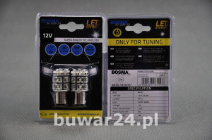 ŻARÓWKA /2997/12V LED 13xFLUX BA15S WHITE 2szt