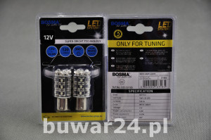 ŻARÓWKA /3185/12V LED8x FLUX BAY15D WHITE 2szt