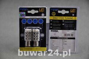 ŻARÓWKA/3192/24V LED 18XFLUX BAY15D WHITE 2szt