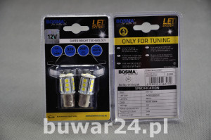 ŻARÓWKA/3239/12V LED 18xSMD BAY15D WHITE 2szt