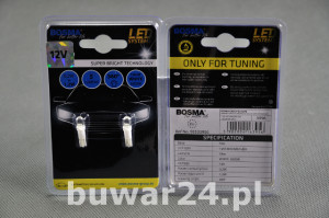 ŻARÓWKA /3956/12V LED STANDARD T05 WHITE 2 szt