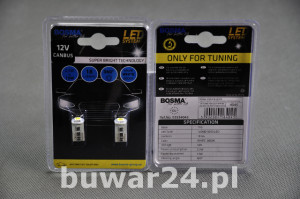 ŻARÓWKA /4045/12V LED 1xSMD T10 WHITE CANBUS 2szt