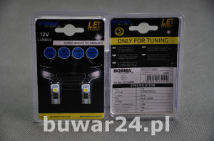 ŻARÓWKA /4090/12V LED 2xSMD T10 WHITE CANBUS 2szt