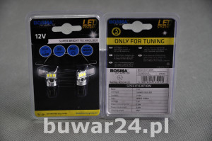 ŻARÓWKA /4120/12V LED3xSMD T10 ROTARY WHITE 2szt