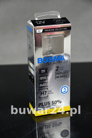 ŻARÓWKA/4063/ PLUS 50% 12V 55W H7