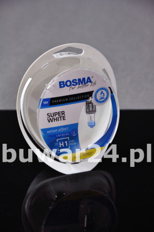 ŻARÓWKA/3721/SUPER WHITE 12V 55W H1