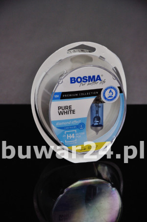 ŻARÓWKA/8887/ PURE WHITE 12V 60/55W P43t H4