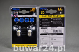 ŻARÓWKA/3130/12V LED1xSMD 5050 BA9S white 2szt
