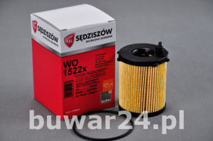 WKŁAD FILTRU OLEJU WO15-22X / WO1522X
