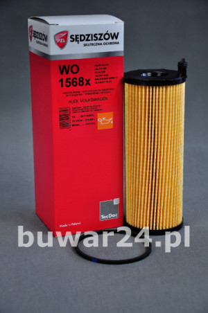 WKŁAD FILTRA OLEJU WO15-68X / WO1568X