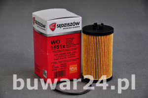 WKŁAD FILTRA OLEJU WO15-51X / WO1551X