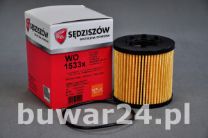 WKŁAD FILTRU OLEJU WO15-33X / WO1533X