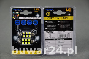 ŻAROWKA/3871/24V LED 2xSMD white double polarity canbus 2 szt